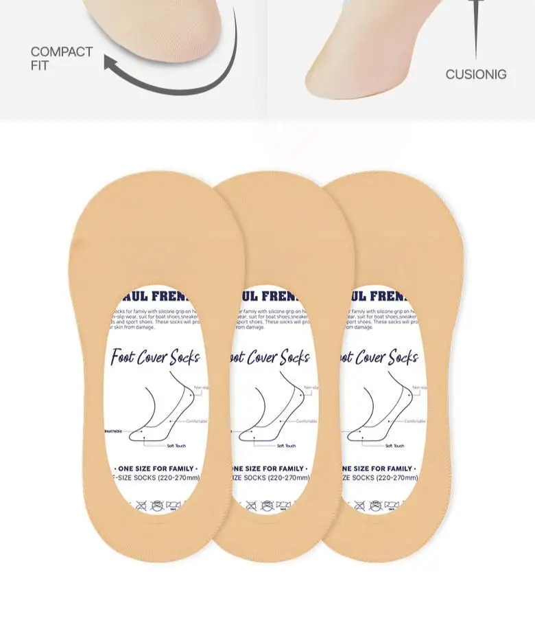 [폴프랜즈] 원사이즈 풋커버 3족번들 220-270mm (3 colors) 상세페이지 26